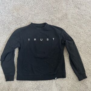 NF Trust Black Crewneck unisex Small